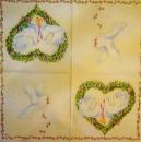 119 Heart / Hearts - 3-ply (cream) - Ihr
